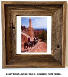 family horseback riding near me in Carrboro, North Carolina